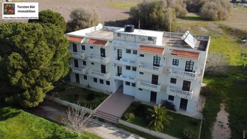 Kalamaki Exklusives Hotel 14 Zimmer zum Verkauf in Kalamaki, Kreta Gewerbe kaufen